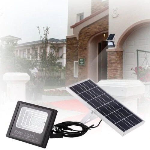 Proiector LED 30W Rezistent la Apa IP67, cu Panou Solar  siTelecomanda